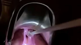 Fucking cervix w painful brush
